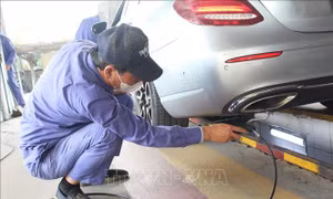 Minh bạch quy trình kiểm định khí thải, chủ xe bớt lo khi đăng kiểm