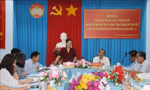 Giám sát việc thực hiện chính sách hỗ trợ người dân gặp khó do đại dịch COVID-19 tại Trà Vinh