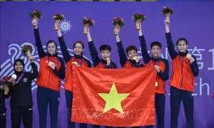 ASIAD 2023: Cầu mây nữ đem về HCV thứ hai cho Đoàn Thể thao Việt Nam