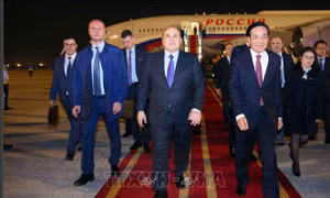 Thủ tướng Nga Mikhail Vladimirovich Mishustin bắt đầu thăm chính thức Việt Nam