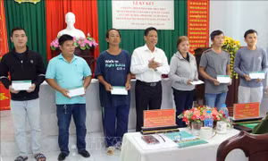 Tạo điều kiện để người chấp hành xong án phạt tù vay vốn làm ăn, ổn định cuộc sống