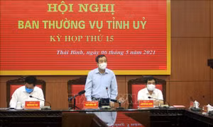  Thái Bình thực hiện giãn cách xã hội từ 12 giờ ngày 6/5