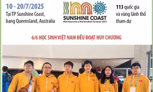 Việt Nam xếp thứ 9/113 quốc gia và vùng lãnh thổ tham dự Olympic Toán Quốc tế 2025
