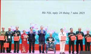 Tổng Bí thư Tô Lâm: Chăm lo, thực hiện chính sách ưu đãi người có công là bổn phận, nhiệm vụ thường xuyên, lâu dài