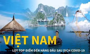 Việt Nam lọt tốp điểm đến hàng đầu sau dịch COVID-19