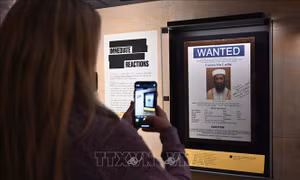 Triển lãm về chiến dịch tiêu diệt trùm khủng bố Bin Laden