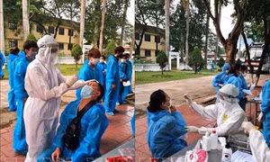 Hà Giang: 2.039 công dân trở về từ Bắc Giang âm tính lần 1 với SARS-CoV-2