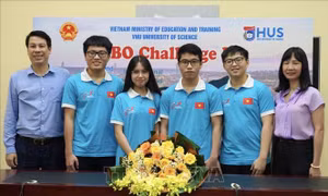 Cả 4 thí sinh Việt Nam dự thi Olympic Sinh học quốc tế đều đoạt huy chương