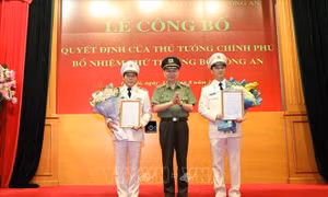 Bổ nhiệm hai Thứ trưởng Bộ Công an