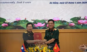 Đối thoại Chính sách Quốc phòng Việt Nam - Lào lần thứ 6