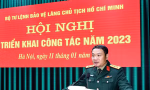 Đại tá Phạm Hải Trung được bổ nhiệm giữ chức vụ Trưởng Ban Quản lý Lăng Chủ tịch Hồ Chí Minh