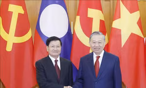 Điện mừng kỷ niệm 71 năm Ngày thành lập Đảng Nhân dân Cách mạng Lào
