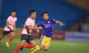 V.League 2020: Thắng Hồng Lĩnh Hà Tĩnh 1-0, Hà Nội bám sát Viettel