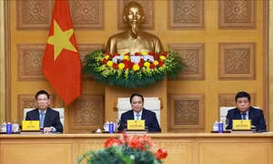Thủ tướng Phạm Minh Chính chủ trì tọa đàm với các doanh nghiệp châu Âu