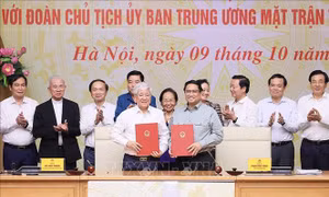 Nâng cao hiệu quả phối hợp công tác giữa Chính phủ với Đoàn Chủ tịch Ủy ban Trung ương MTTQ Việt Nam