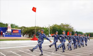 Nâng cao chất lượng huấn luyện, hoàn thành tốt nhiệm vụ bảo vệ chủ quyền quyền biển, đảo