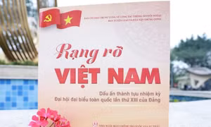 Giới thiệu cuốn sách 'Rạng rỡ Việt Nam - Dấu ấn thành tựu nhiệm kỳ Đại hội đại biểu toàn quốc lần thứ XIII của Đảng'