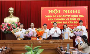 Đắk Lắk: Điều động, phân công nhiều cán bộ chủ chốt