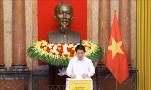Văn phòng Chủ tịch nước quyên góp, ủng hộ đồng bào khắc phục hậu quả cơn bão số 10