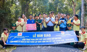 Xuân tình nguyện san sẻ yêu thương 