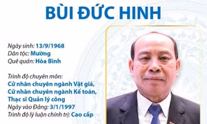 Phó Bí thư Thường trực Tỉnh ủy, Chủ tịch UBND tỉnh Hòa Bình Bùi Đức Hinh