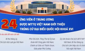 24 ứng viên ở Trung ương được Mặt trận Tổ quốc giới thiệu trúng cử đại biểu Quốc hội khóa XVI (Phần 2)