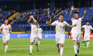 U23 Việt Nam thắng tưng bừng '7 sao' trong trận ra quân