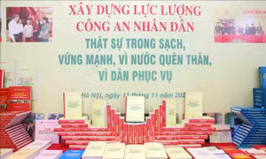 Ra mắt cuốn sách của cố Tổng Bí thư Nguyễn Phú Trọng về xây dựng lực lượng Công an nhân dân