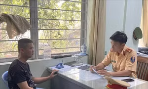 Xác định được danh tính lái xe gây rò rỉ dầu xuống đường ở Bình Dương
