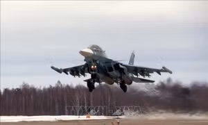 Nga: Rơi máy bay Su-34 trong lúc huấn luyện