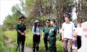 Thúc đẩy xuất nhập khẩu, chống buôn lậu ở cửa khẩu Chi Ma
