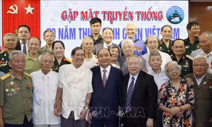 Thủ tướng dự gặp mặt Kỷ niệm 70 năm thành lập Trường Thiếu sinh quân Việt Nam