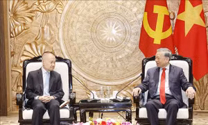 Tổng Bí thư Tô Lâm tiếp Đặc phái viên của Tổng Bí thư, Chủ tịch nước Trung Quốc Tập Cận Bình