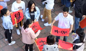 Nét đẹp khai bút đầu Xuân