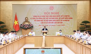 Thủ tướng Phạm Minh Chính chủ trì hội nghị về chính sách, pháp luật đất đai