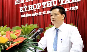 Thái Bình: Thông tin về quy trình bổ nhiệm, giới thiệu ứng cử ông Nguyễn Khắc Thận 