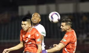 V.League 2022: CLB Thành phố Hồ Chí Minh hòa 1 - 1 với Becamex Bình Dương