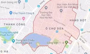 Hà Nội rà soát lại toàn bộ dự án quy hoạch sử dụng đất phường Ô Chợ Dừa