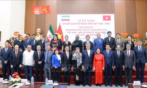Kỷ niệm 50 năm thiết lập quan hệ ngoại giao Việt Nam - Iran