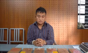 Triệt phá thành công chuyên án, thu 6 bánh heroin