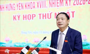 Phê chuẩn kết quả bầu Chủ tịch HĐND của 3 địa phương Hưng Yên, Đà Nẵng, Hải Phòng