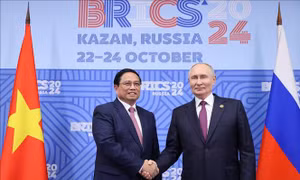 Thủ tướng Phạm Minh Chính hội đàm với Tổng thống Nga Vladimir Putin