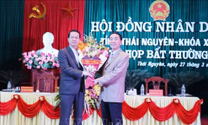 Ông Dương Văn Lượng được bầu làm Phó Chủ tịch UBND tỉnh Thái Nguyên