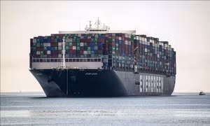 Tàu Ever Given cập cảng Rotterdam, 4 tháng sau vụ mắc kẹt tại Kênh đào Suez