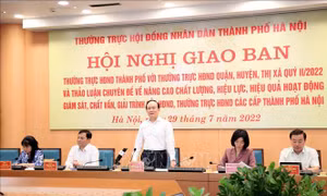 Chủ tịch HĐND TP Hà Nội: Cần chú trọng hiệu quả sau giám sát, chất vấn, giải trình