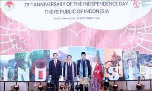 Lễ kỷ niệm lần thứ 79 Quốc khánh Indonesia tại TP Hồ Chí Minh