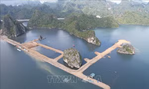 Kiểm tra phản ánh Dự án khu đô thị quây núi đá vịnh Hạ Long làm 'hòn non bộ'