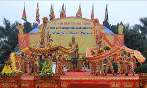 Nhiệm vụ lập Quy hoạch tu bổ Di tích quốc gia đặc biệt Đền thờ Nguyễn Bỉnh Khiêm