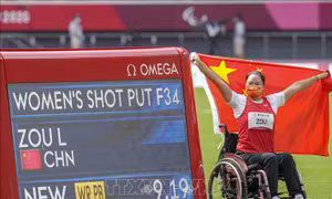 Paralympic Tokyo 2020 ngày 31/8: Đoàn thể thao Trung Quốc bứt xa