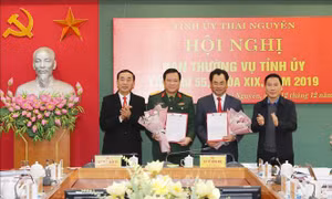 Thái Nguyên công bố quyết định nhân sự của Ban Bí thư Trung ương Đảng 
